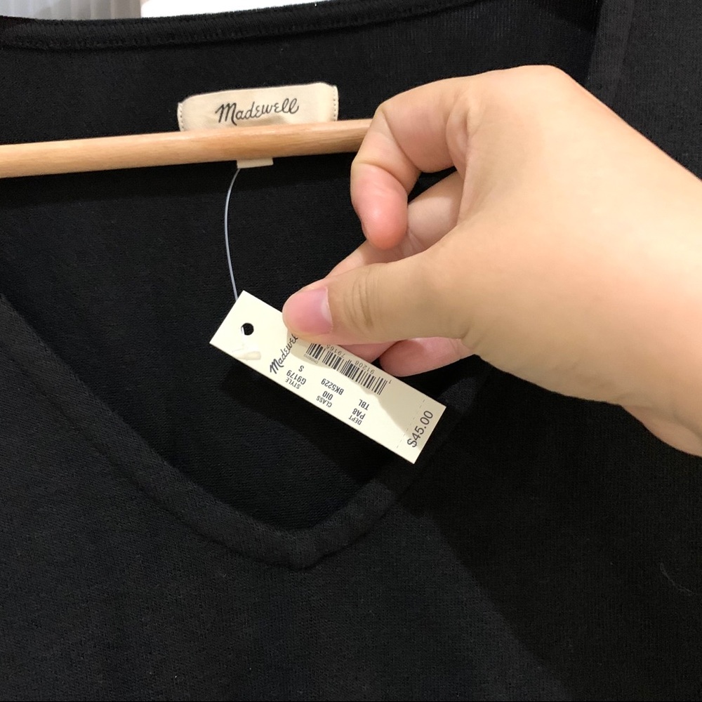 NWT Madewell V-Neck bodysuit - Picture 5 of 7